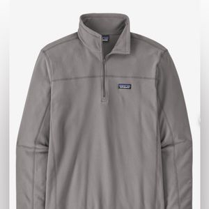 Patagonia • Men’s • 1/4 Zip • Fleece • Gray